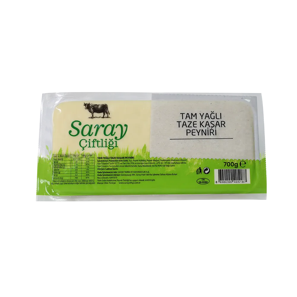 Tam Yağlı Taze Kaşar 700g